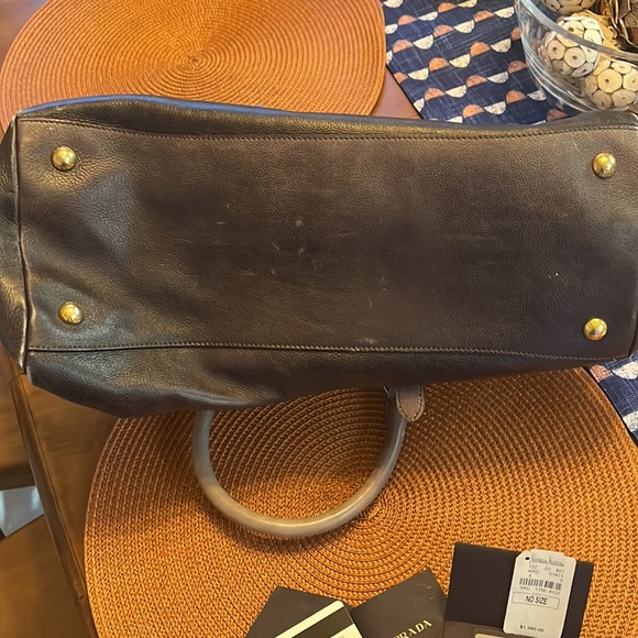 Prada Glacé Zippers Satchel - Picture 8 of 11